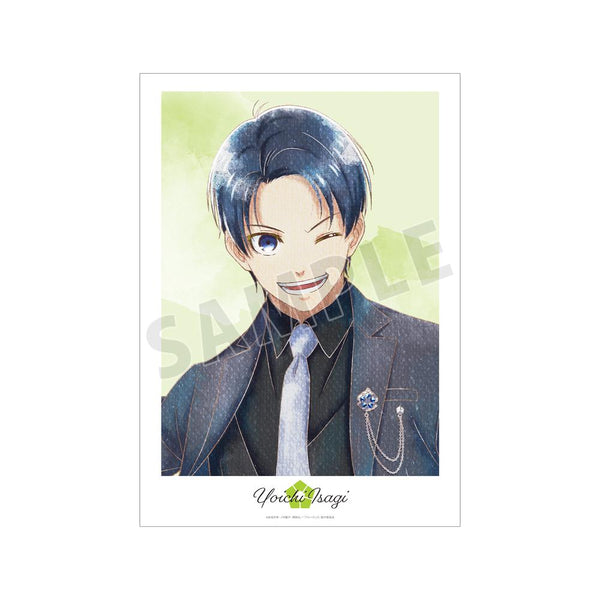 『ブルーロック』描き下ろし 潔 世一 スーツモデルver. Ani-Art aqua label A3マット加工ポスター【202510再販】